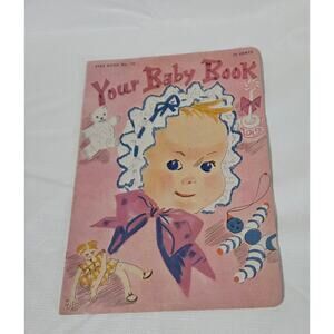 Vintage Star Knit Crochet Baby Book 72 from 1950